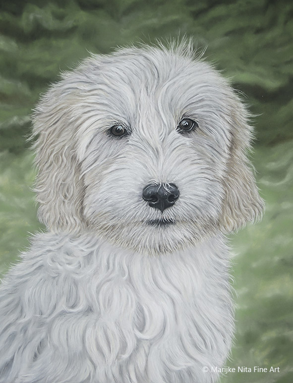 Yip in pastels  (SOLD)